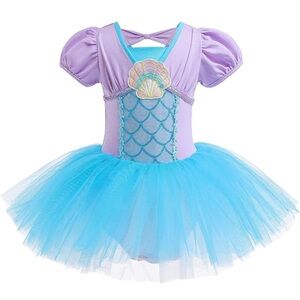 Toddler Ballerina Tutu Dress Mermaid